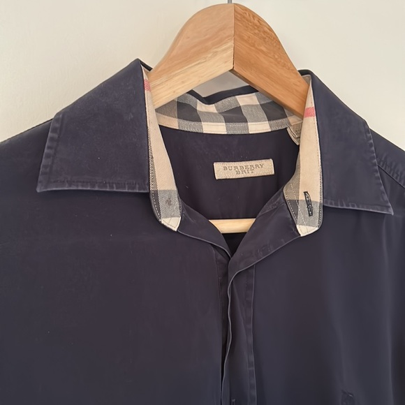 Burberry button up shirt. - Picture 2 of 6